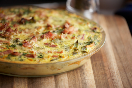 Egg and Bacon Frittata Egg and Bacon Frittata picture